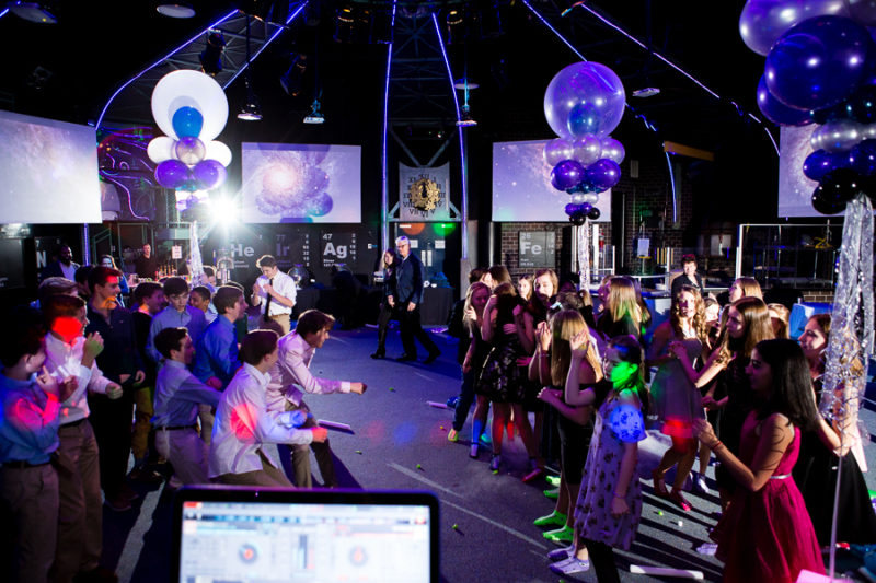 Pittsburgh Bat Mitzvah Party Carnegie Science Center Works Theater