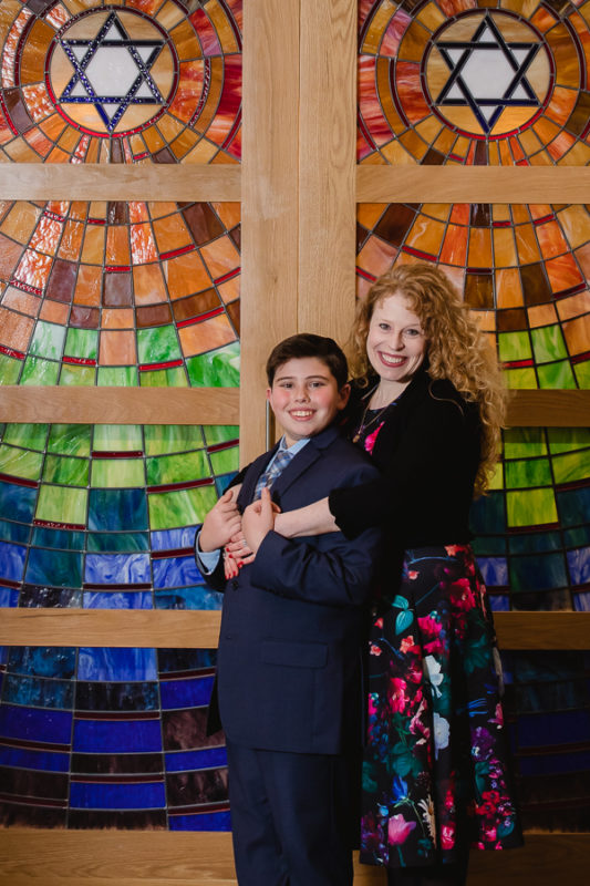 Beth El Bar Mitzvah Photography Stained Glass