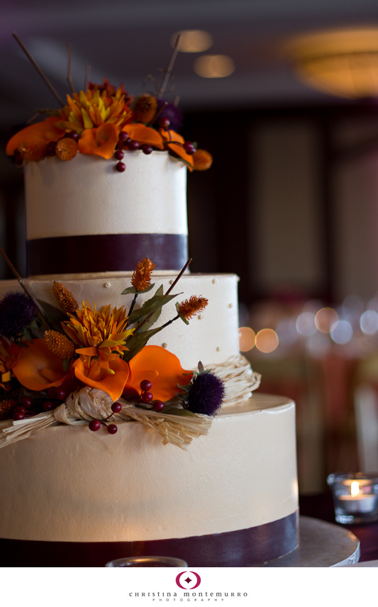simple fall wedding cakes