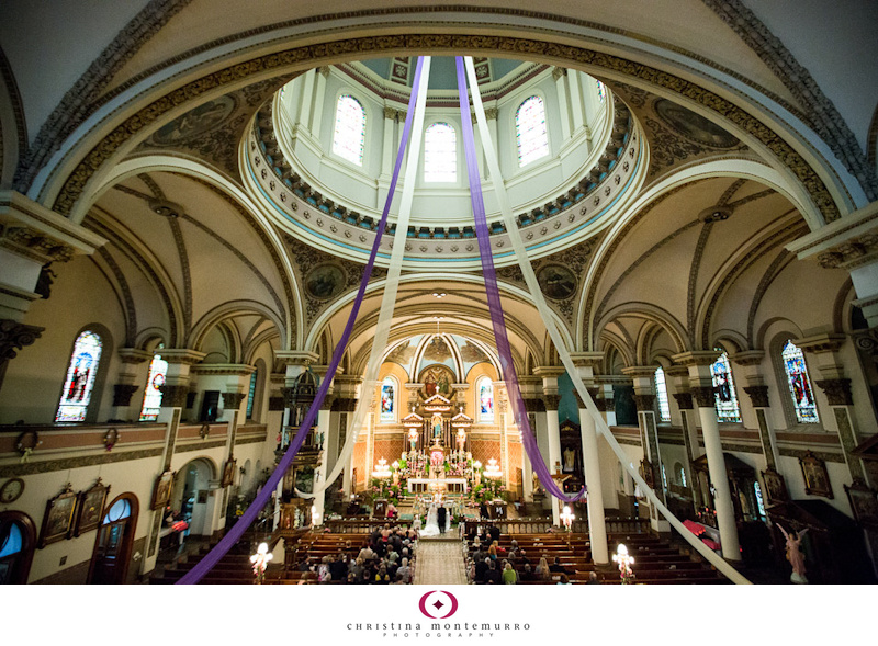 How could I not be thrilled to shoot inside this gorgeous church 