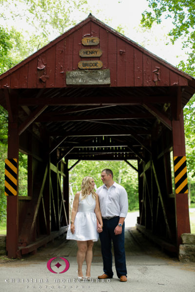 Anne Eric Engagement Photos Mingo Creek County Park Pittsburgh Wedding Photographers-1