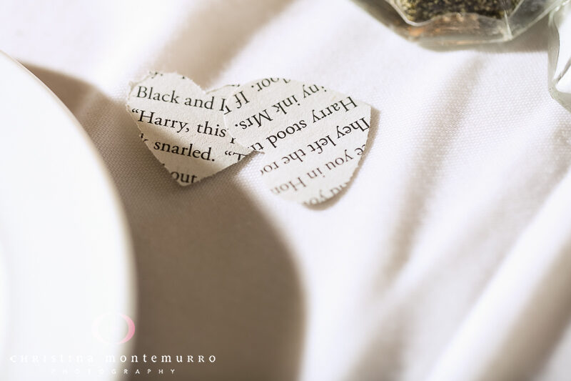 Harry Potter Pittsburgh Wedding Photography Harry Potter Book Page Hearts