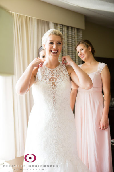 Pittsburgh Wedding Photographer Bride Getting Ready Allure Couture