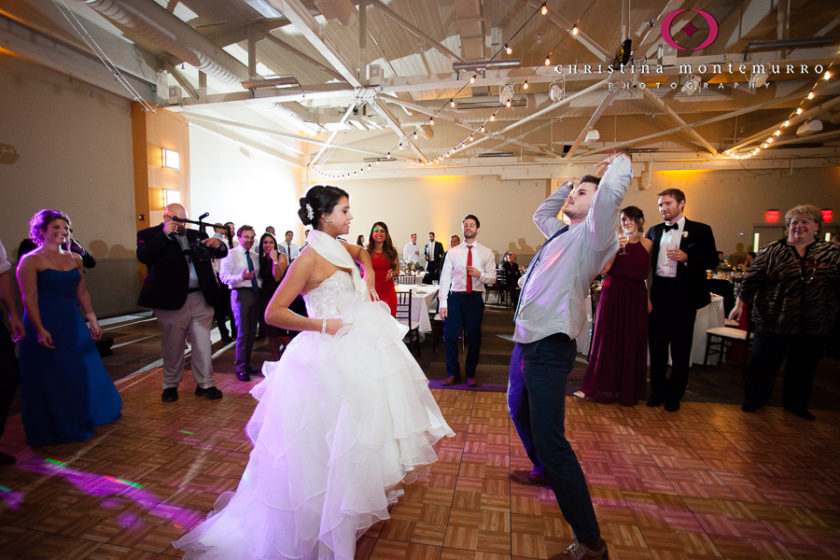 Dancing at Wedding Reception Heinz History Center Pittsburgh Wedding