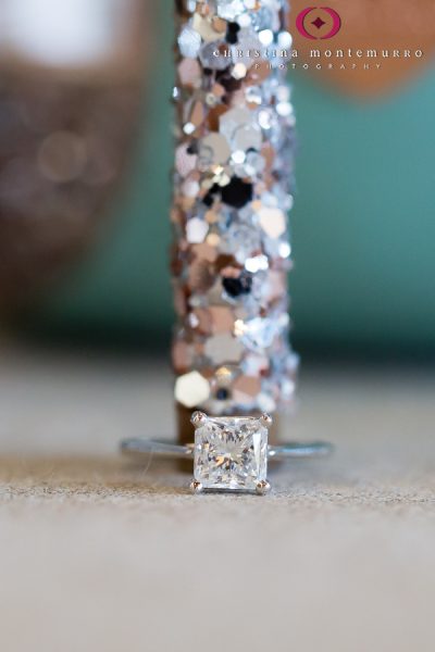 Sparkly Heels and Diamond Engagement Ring