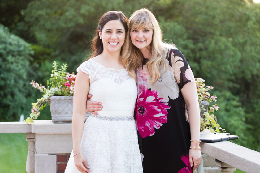 Nicole Donatelli Dolan and her wedding planner Kourtney Wofford of Epic Event Planning