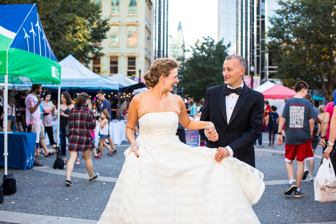 Market Square Pittsburgh Wedding Photos