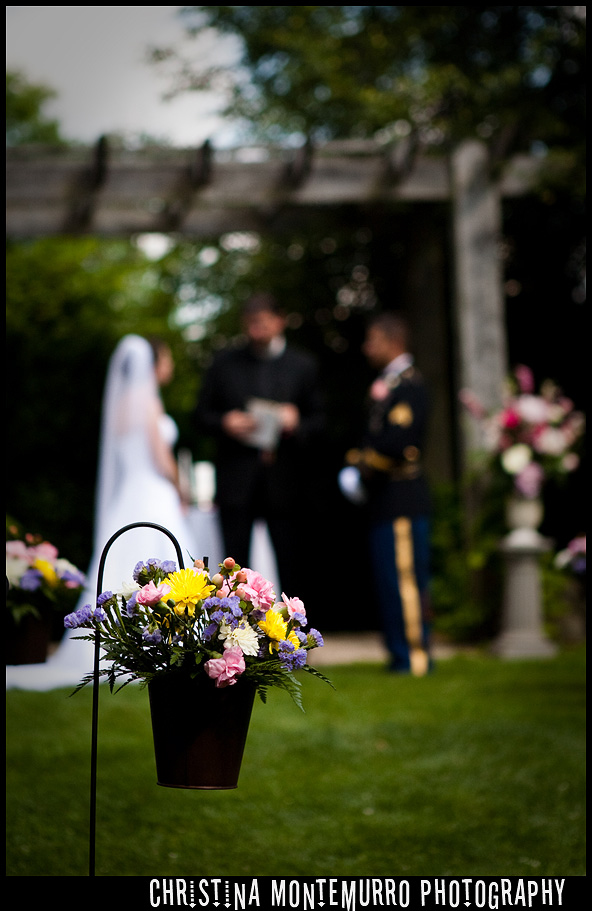 Springwood Conference Center Wedding Photography Pittsburgh Ceremony Flowers