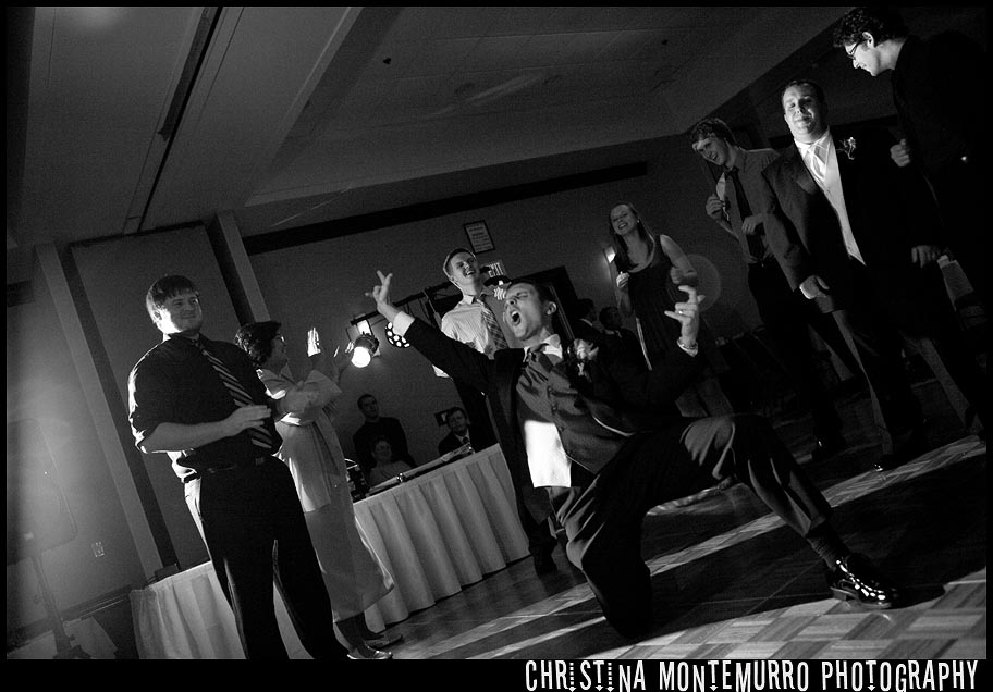 Pittsburgh Wedding Photographer Greentree Radisson Reception Dancing