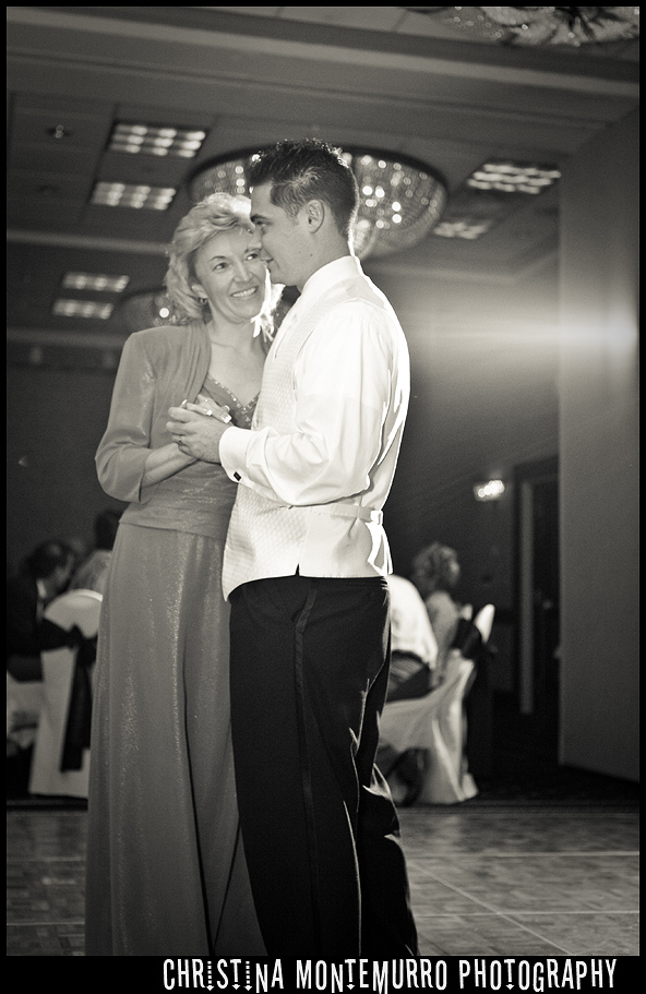 Pittsburgh Airport Marriott Wedding Photography - Reception - Mother Son Dance