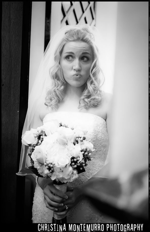 Pittsburgh Wedding Photographer-  Bride at St. Philip's Crafton