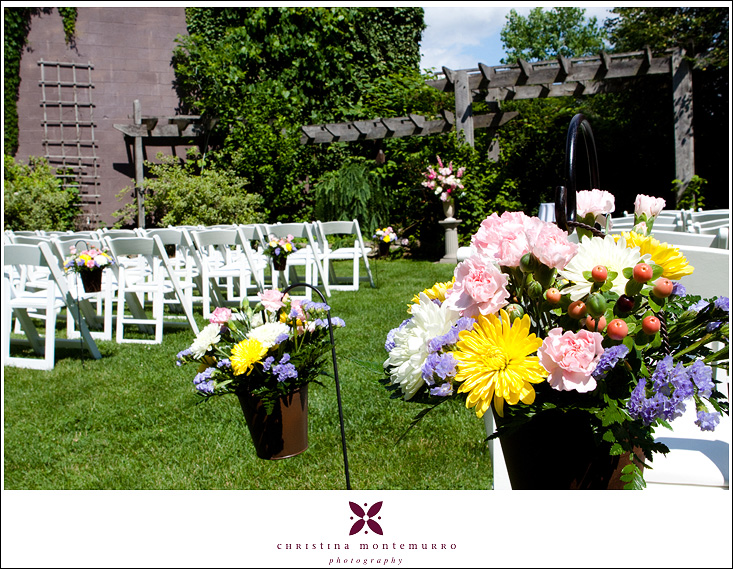 Springwood Conference Center Wedding - Outdoor Ceremony Location
