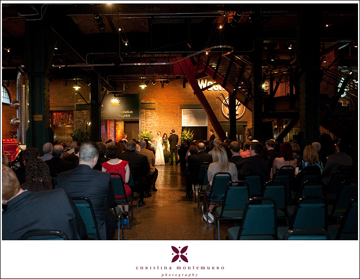 Wedding Ceremony in the History Center's Great Hall