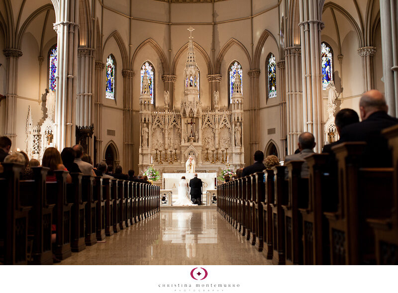 St. Paul's Cathedral Wedding Ceremony Pittsburgh