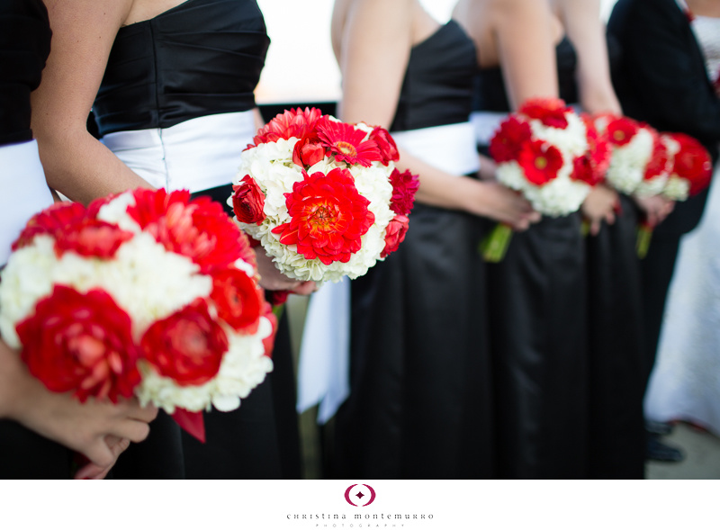 Red and Black Wedding Details
