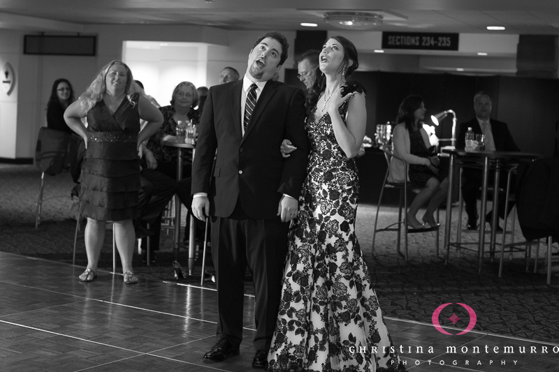 Heinz Field Pittsburgh Wedding Reception Photography-37