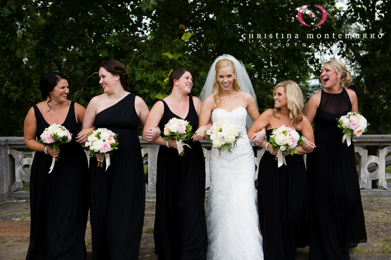 Nikki Bryan Mellon Park Wedding Photos Pittsburgh Wedding Photography Black Bridesmaid Dresses