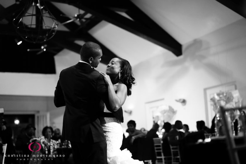 First Dance at the Edgewood Club Pittsburgh Wedding Photography