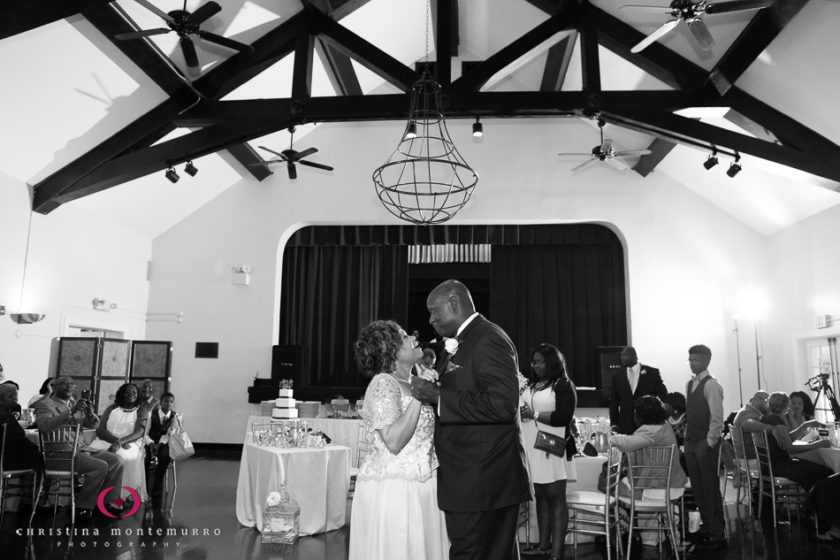 First dance at the Edgewood Club Pittsburgh Wedding Photography