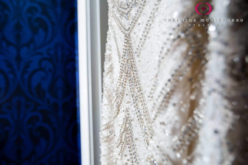Detail of Christina Wu Wedding Dress