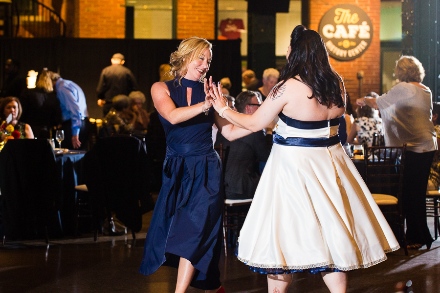 Guest Dancing at Heinz History Center Wedding