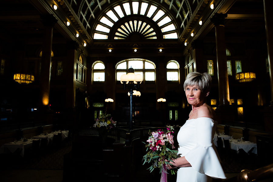 Classic Bridal Portrait at the Historic Grand Concourse Pittsburgh