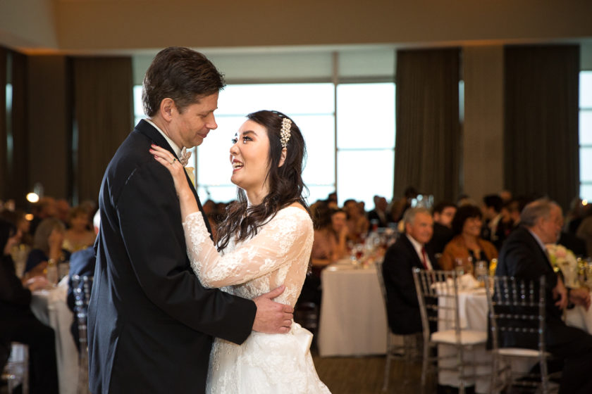 First dance at Fairmont Pittsburgh Wedding