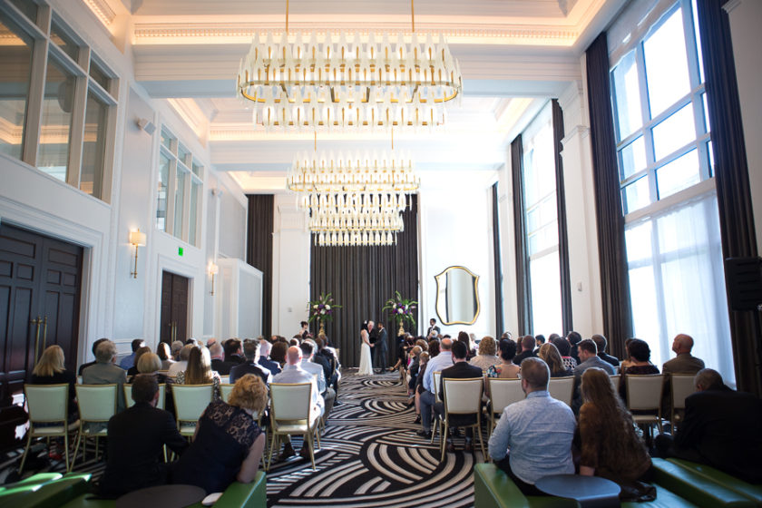 Kimpton Hotel Monaco Pittsburgh Wedding Ceremony