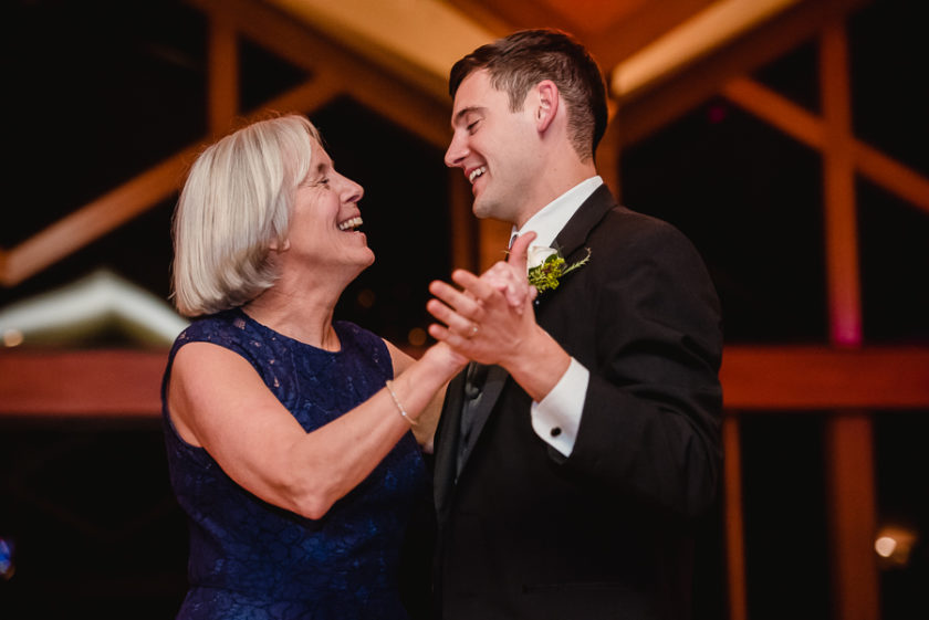 Mother Son Dance at Edgewood Country Club Wedding
