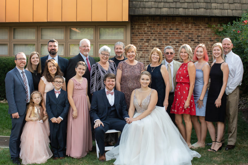 Wedding Extended Family Photo