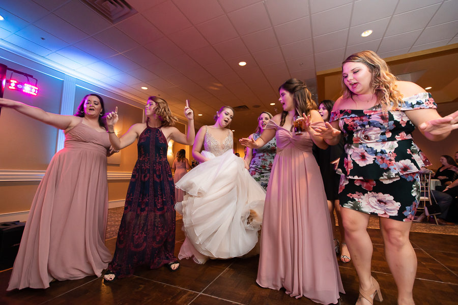 Bride Dancing at the Chadwick Wexford Wedding