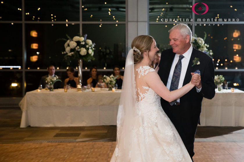 Father Daughter Dance at Heinz History Center Pittsburgh Wedding