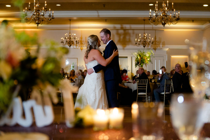 Bride and Groom First Dance Shannopin Country Club
