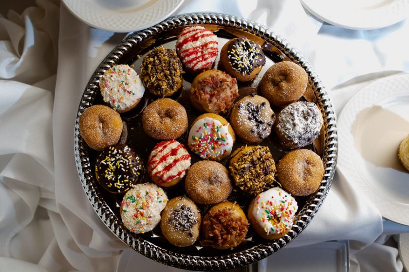 Wedding Doughnuts by Peace Love and Little Donuts