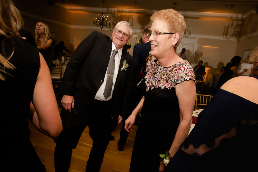 Parents of the Groom Dancing at Shannopin Country Club