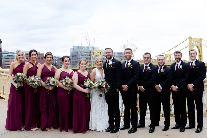 Bridal Party in Pittsburgh