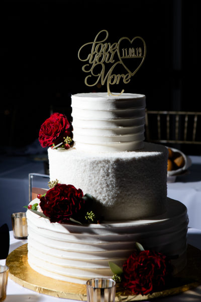 Bethel Bakery Three Tier Round Wedding Cake
