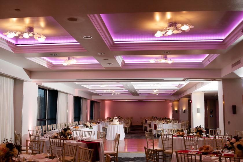Wedding Reception in Renaissance Hotel Pittsburgh Ballroom