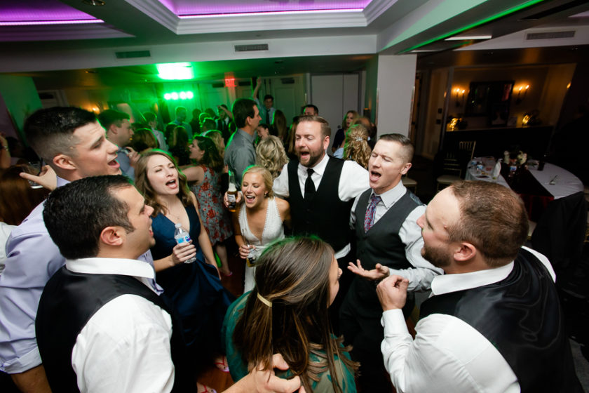 Packed Dance Floor at Renaissance Hotel Pittsburgh Wedding